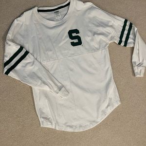 MSU Spartan long sleeve shirt - PINK